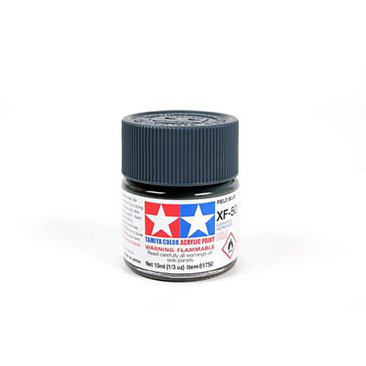 10ml Field Blue Acrylic Mini Paint XF-50 Tamiya