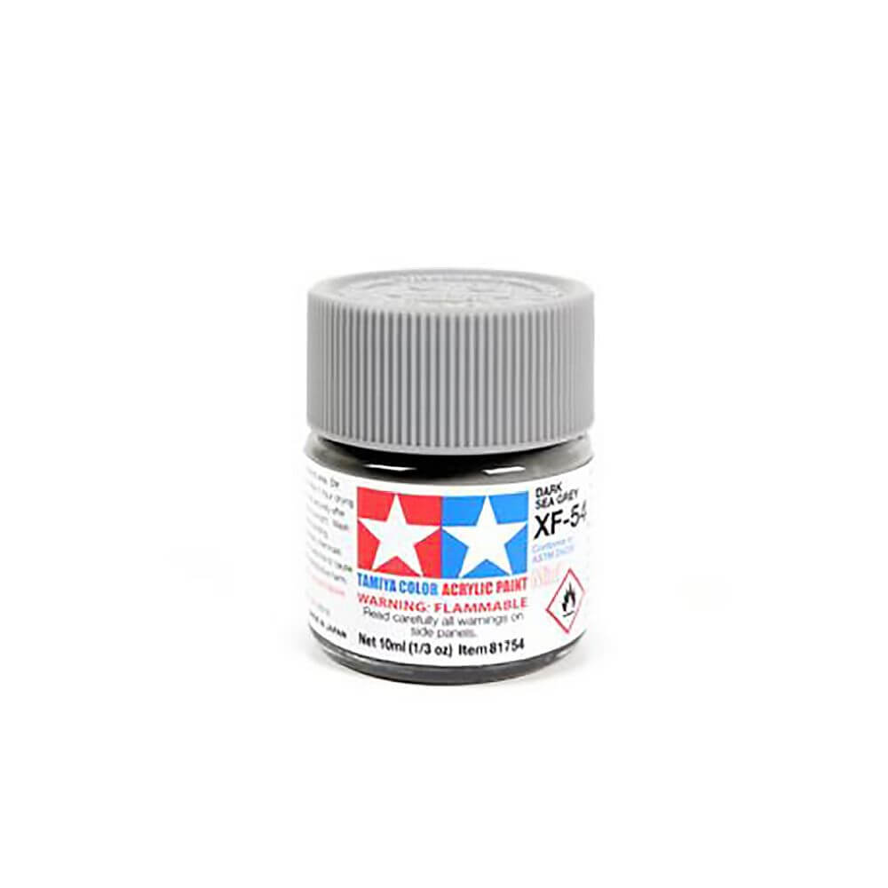 10ml Dark Sea Grey Acrylic Mini Paint XF-54 Tamiya