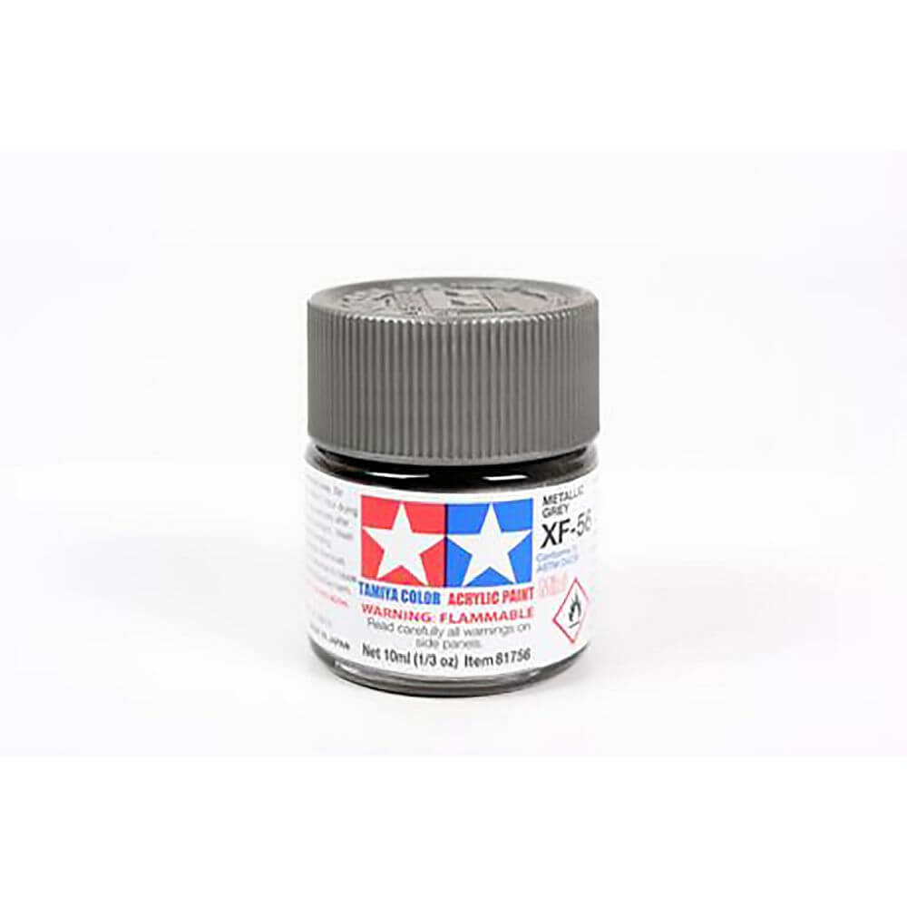 10ml Metallic Grey Acrylic Mini Paint XF-56 Tamiya – SGS Model Store