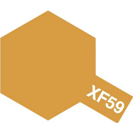10ml Desert Yellow Acrylic Mini Paint XF-59 Tamiya