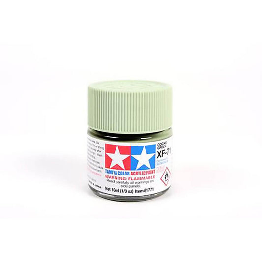 10ml Cockpit Green (IJN) Acrylic Mini Paint XF-71 Tamiya