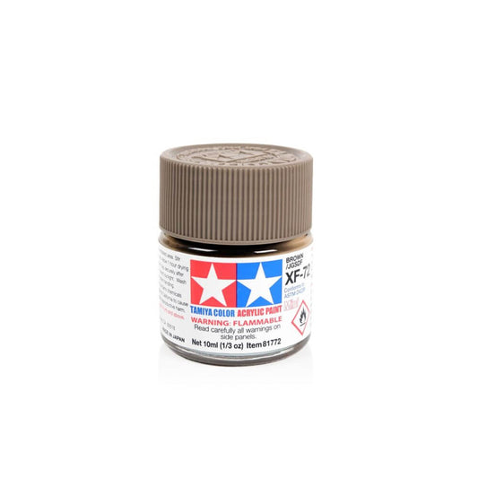 10ml Brown Acrylic Mini Paint XF-72 Tamiya
