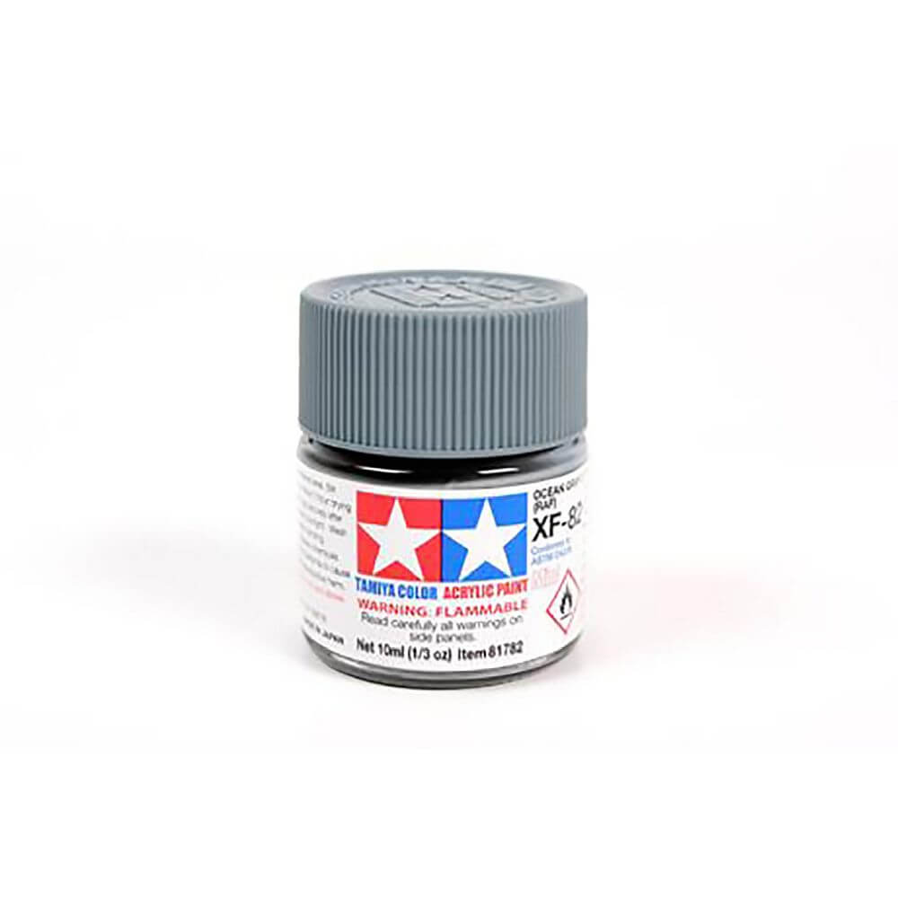 10ml RAF Ocean Grey 2 Acrylic Mini Paint XF-82 Tamiya