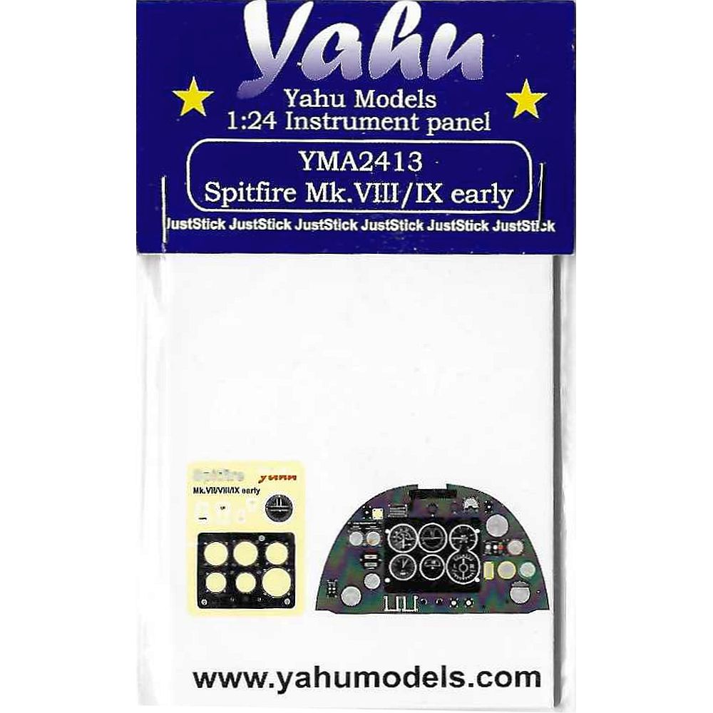 Yahu Models YMA2413 Spitfire Mk.IXc early Instrument Panel for Airfix 1/24