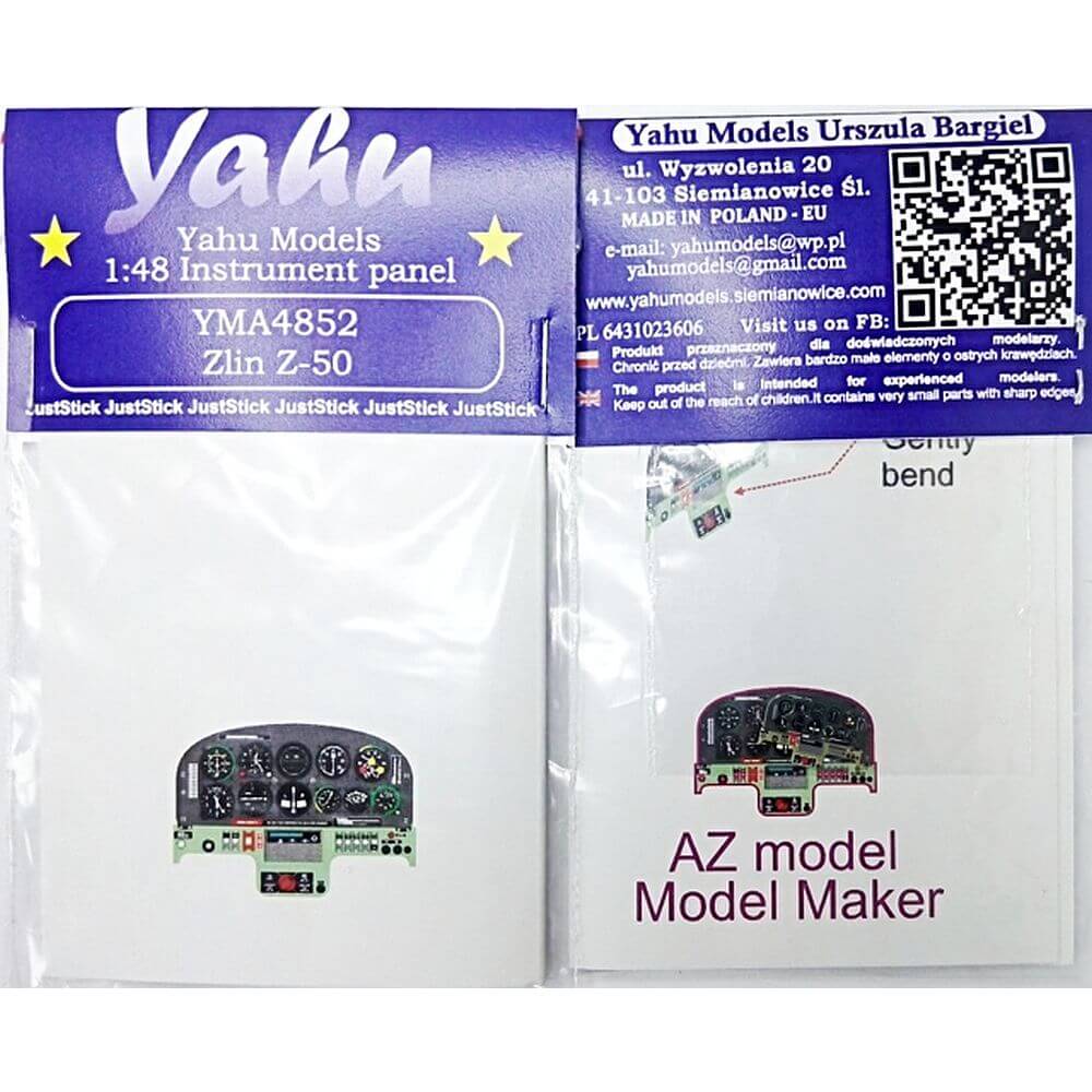 1:48 Zlin Z-50 for AZ Model / Model Maker YMA4852 Yahu Models