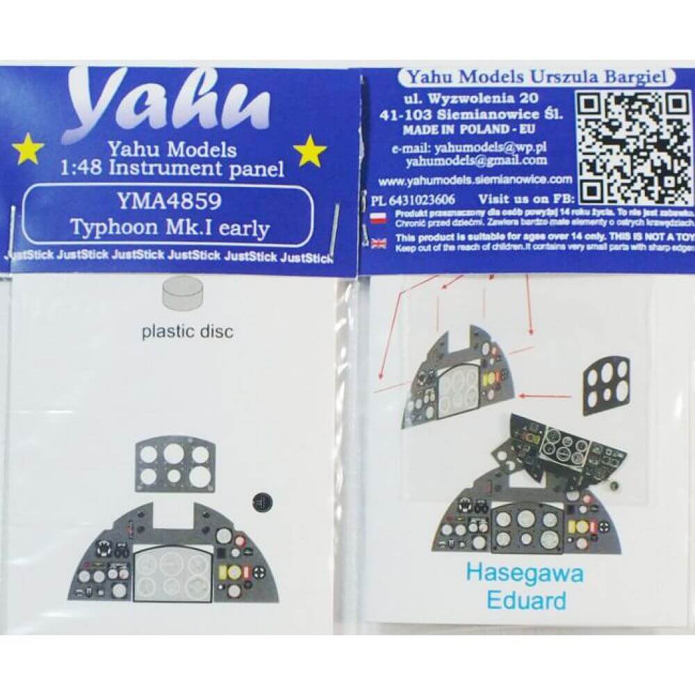 1:48 Typhoon Mk.I early for Eduard / Hasegawa YMA4859 Yahu Models