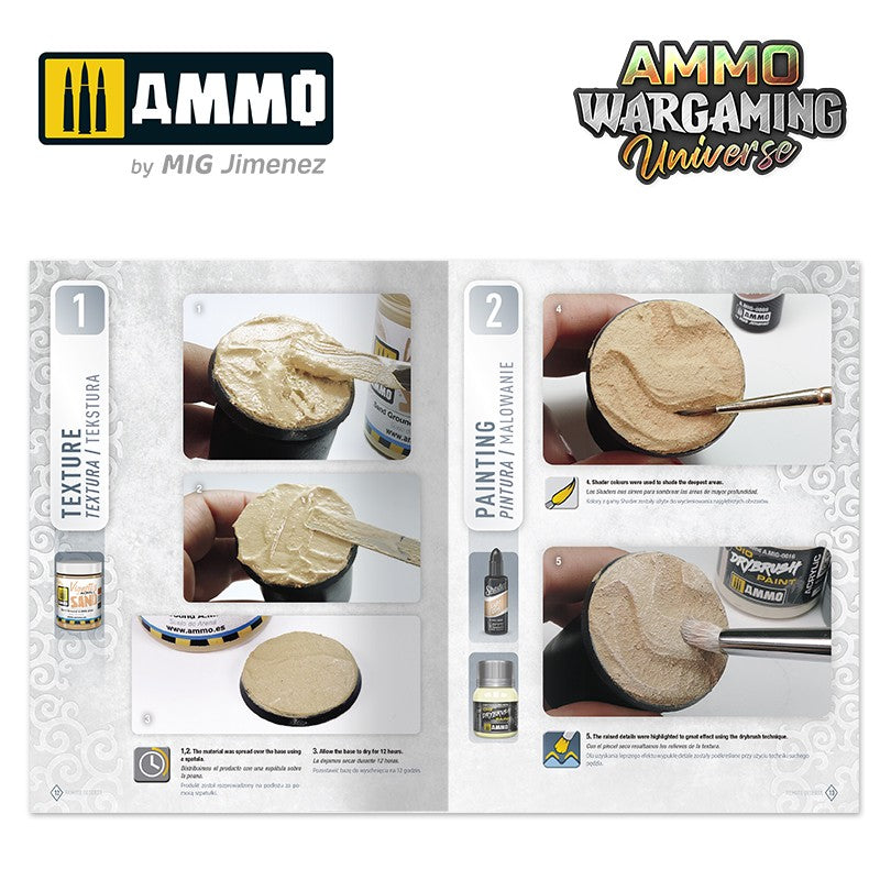 AMMO WARGAMING UNIVERSE Book 01 - Remote Deserts A.MIG-6920 Ammo Mig