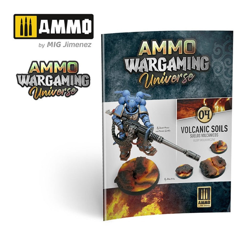AMMO WARGAMING UNIVERSE Book 04 - Volcanic Soils A.MIG-6923 Ammo Mig