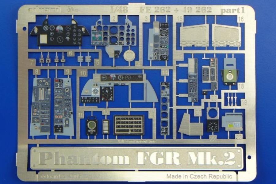 Eduard FE262 1/48 FGR.2 Phantom Photo Etched Set for Hasegawa & Revell Kits - SGS Model Store