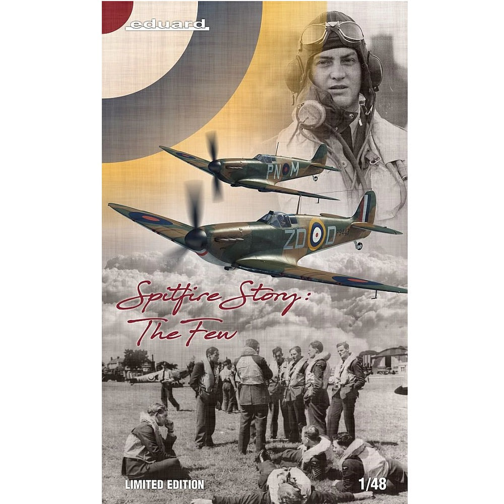 Eduard 11143 1/48 The Spitfire Story Limited Edition Dual Combo Kits
