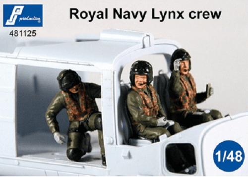 PJ Production 481125 1/48 Royal Navy Lynx crew Resin Figures - SGS Model Store