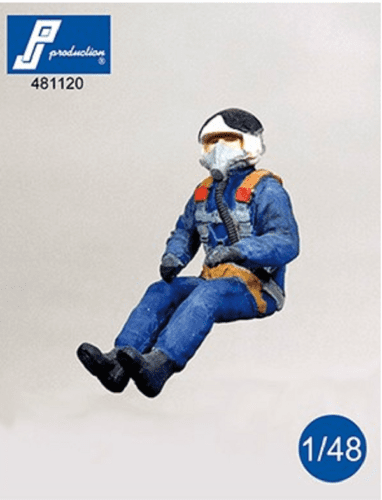 PJ Production 481120 1/48 Russian (Post WWII) pilot seated Resin Figure - SGS Model Store