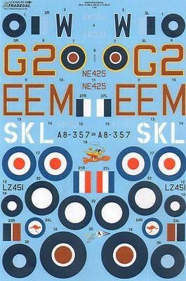 Xtradecal X48148 1/48 Bristol Beaufighter Model Decals - SGS Model Store