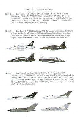 Xtradecal X48057 1/48 RAF Stencil Data & Roundels Model Decals - SGS Model Store