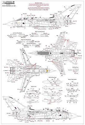 Xtradecal X72233 1/72 RAF Anniversary Updates 2014/15/16 Model Decals - SGS Model Store