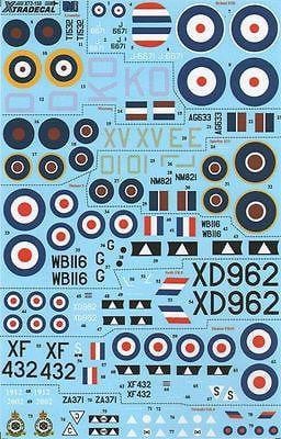 Xtradecal X72150 1/72 RAF No 2 Squadron History 1920-2002 Model Decals - SGS Model Store