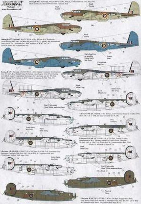 Xtradecal X72188 1/72 Yanks with Roundels Part 5 Model Decals - SGS Model Store