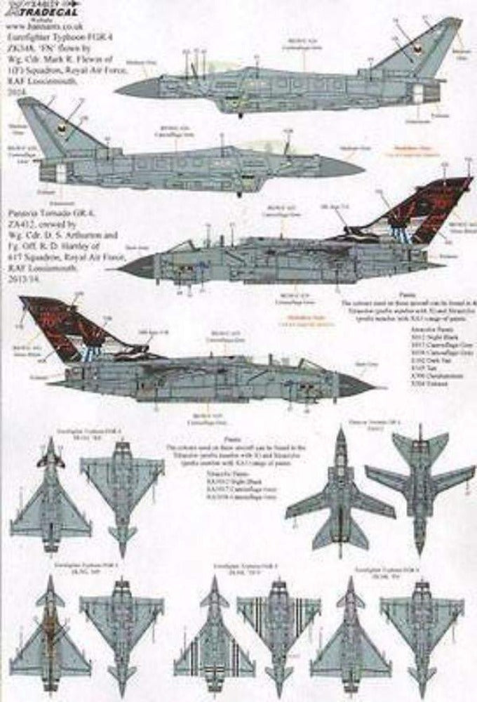 Xtradecal X48139 1/48 RAF 2014 Update Model Decals - SGS Model Store