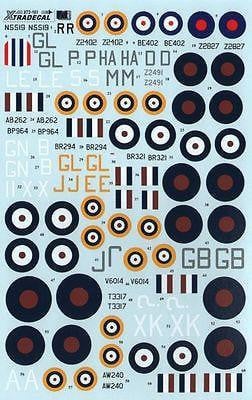 Xtradecal X72161 1/72 The Battle for Malta RAF Model Decals - SGS Model Store