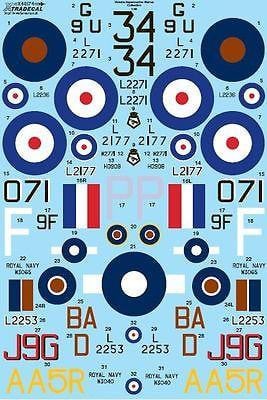 Xtradecal X48174 1/48 Vickers Supermarine Walrus Collection Model Decals - SGS Model Store