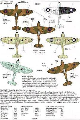 Xtradecal X72117 1/72 Battle of Britain 70th Anniversary RAF Model Decals - SGS Model Store