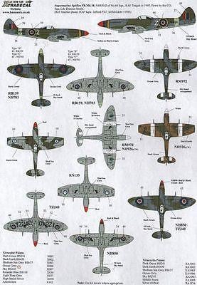Xtradecal X48130 1/48 Supermarine Spitfire Mk.XIV Model Decals - SGS Model Store
