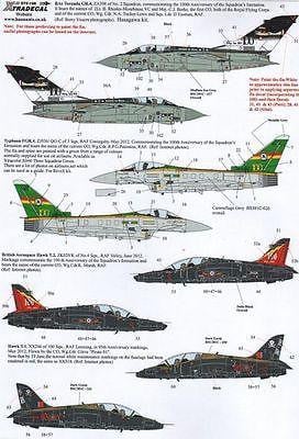 Xtradecal X72156 1/72 RAF Anniversary Update 2011/12 Model Decals - SGS Model Store
