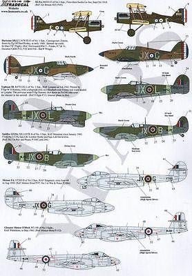 Xtradecal X72149 1/72 RAF No 1 Squadron 100 Years Model Decals - SGS Model Store