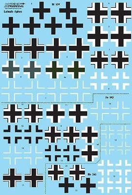 Xtradecal X48165 1/48 Luftwaffe Fighter Crosses Model Decals - SGS Model Store