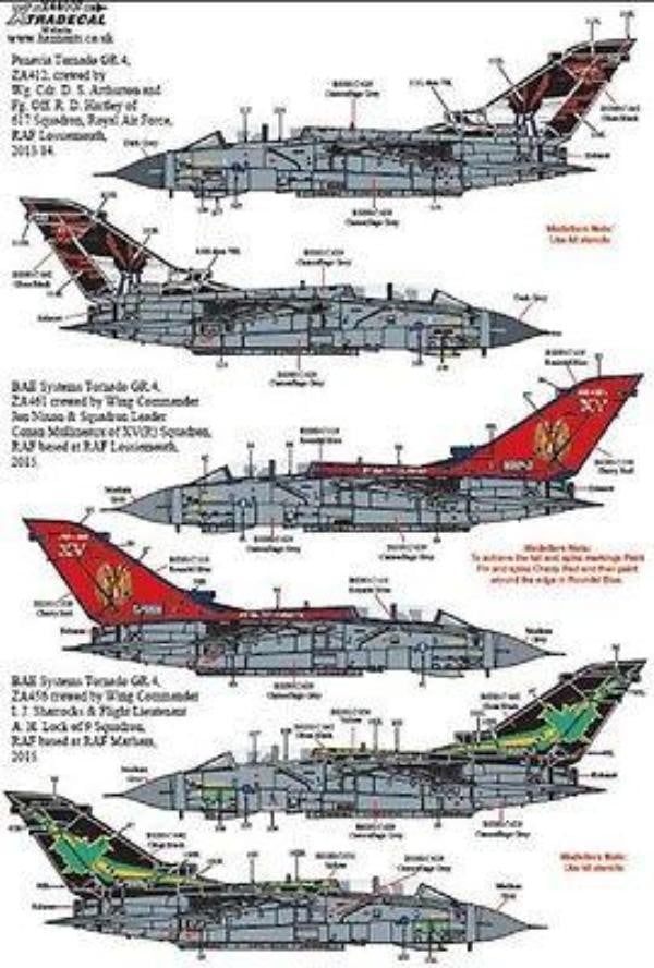 Xtradecal X44007 1/144 RAF Update 2013-2015 Model Decals - SGS Model Store