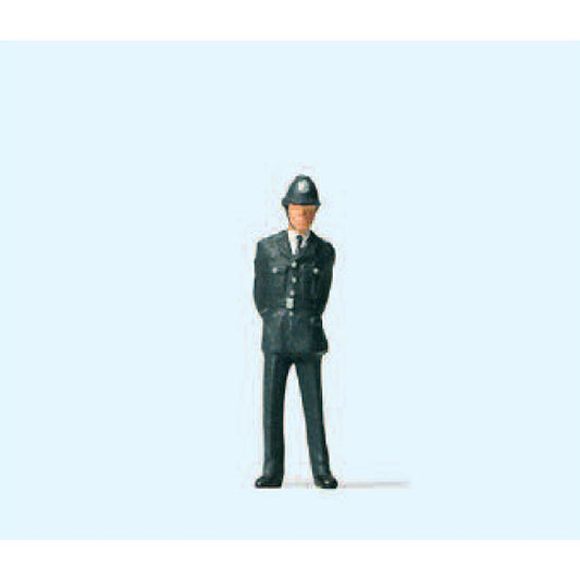 Preiser 29070 British Policeman Model Railway Figure in HO Gauge