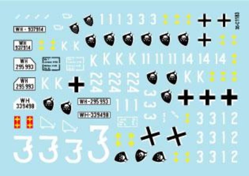 Star Decals 35-C1183 1/35 Fall Blau and Stalingrad # 1 Model Decals - SGS Model Store