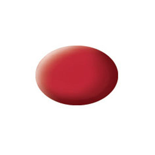 Revell 36136 Acrylic Paint 'Aqua' (18ml) Solid Matt Carmine Red RAL 3002