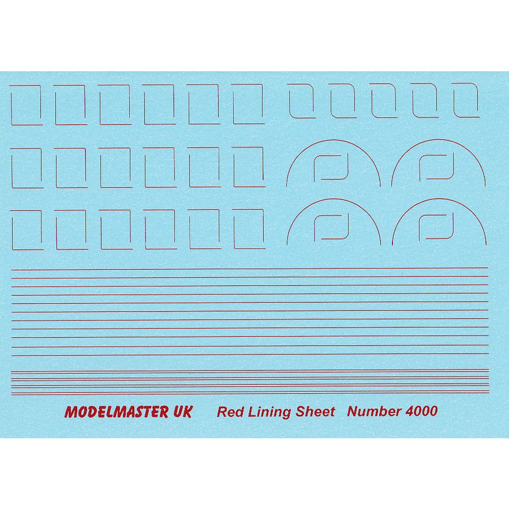 Modelmaster Decals OO Gauge Decals | SGS Model Store
