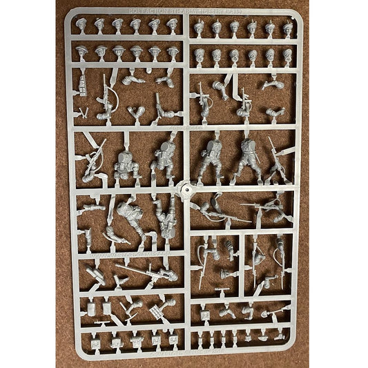 Warlord Games Bolt Action British 8th Army 28mm Scale Sprue