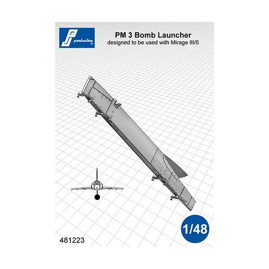 PJ Production 481223 1/48 Resin PM 3 Bomb launcher - SGS Model Store
