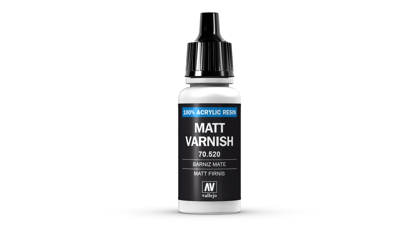 Vallejo 70.520 Matt Varnish 17ml bottle