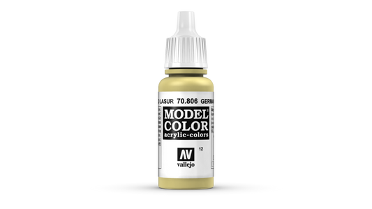 Vallejo Model Color 70.806 German Yellow Acrylic Paint 17ml bottle