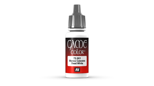 Vallejo Game Color 72.001 Dead White Acrylic Paint 17ml bottle