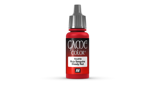 Vallejo Game Color 72.010 Bloody Red Acrylic Paint 17ml bottle