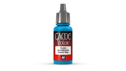 Vallejo Game Color 72.023 Electric Blue Acrylic Paint 17ml bottle