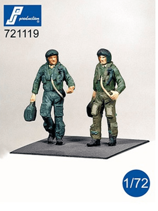PJ Production 721119 1/72 Modern RAF Pilots Standing Resin Figures - SGS Model Store