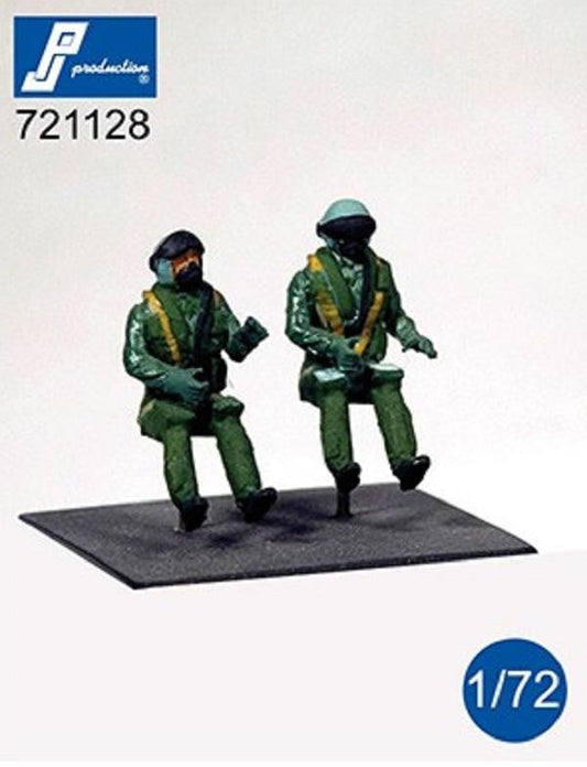 PJ Production 721128 1/72 Swedish Gripen pilots seated in a/c Resin Figures - SGS Model Store
