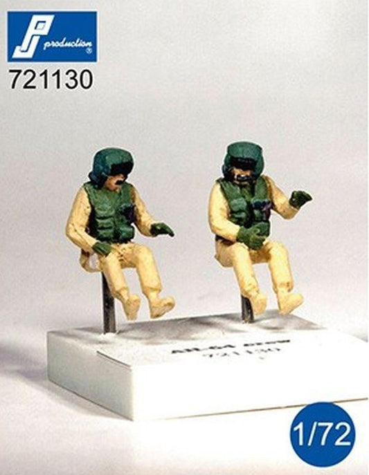 PJ Production 721130 1/72 AH-64 Helicopter crew Resin Figures - SGS Model Store