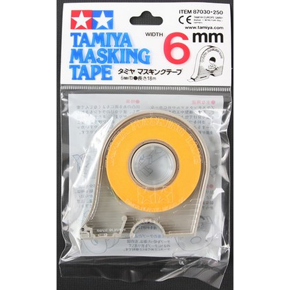 TAMIYA 87030 Masking Tape 6mm with Dispenser