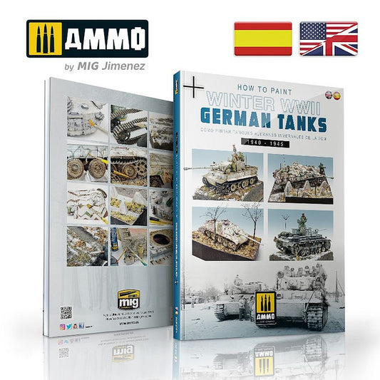 Ammo Mig How to Paint Winter WWII German Tanks AMIG6039