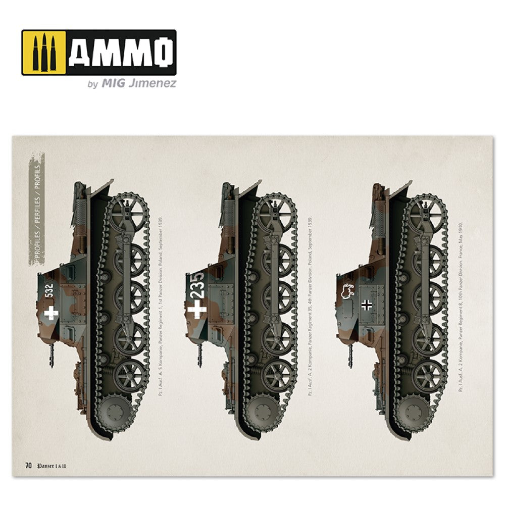 Ammo PANZER I & II - Steel Series Volume 4 - AMIG6083