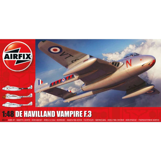 Airfix A06107 De Havilland Vampire F.3 1/48