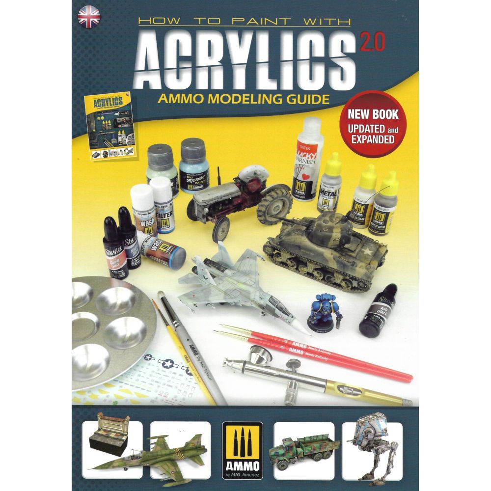 How to Paint with Acrylics 2.0 New Edition Updated and Expanded AMIG6046