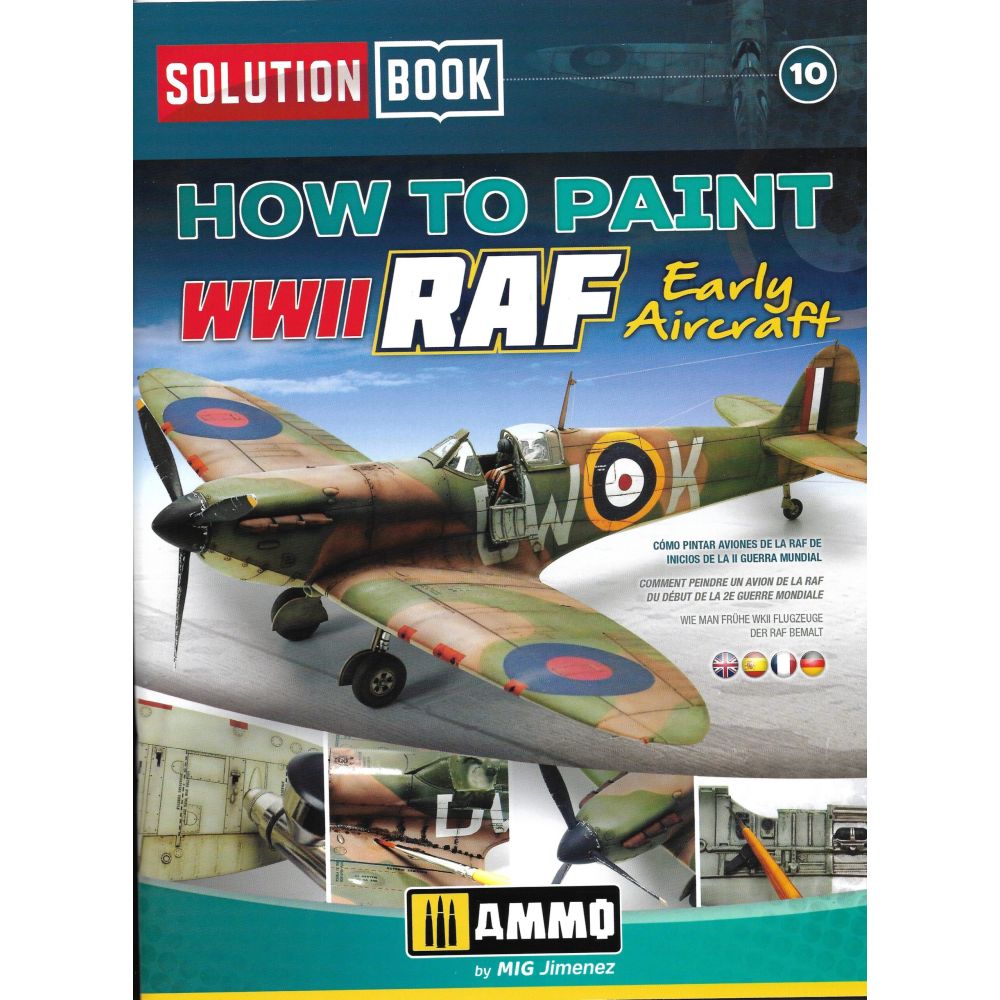 Solution Book 10 How to Paint WWII RAF Early Aircraft AMIG6522